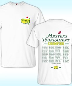 Rory Mcilroy 2025 Masters Golf Tournament Champion Shirt