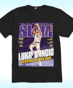 SLAM Luka Doncic Revenge Of The Don Shirt, Los Angeles Lakers
