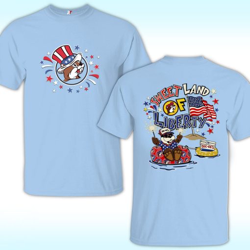 Buc-ee's 4th of July Shirt 2025, Sweet Land of Liberty