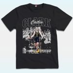 Caitlin Clark Shirt With Signature, Indiana Basketball