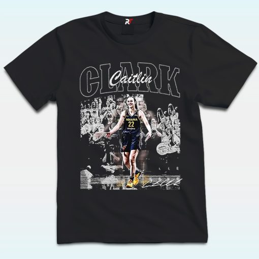 Caitlin Clark Shirt With Signature, Indiana Basketball