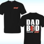 Dad Bod Powered By Budweiser Beer Shirt