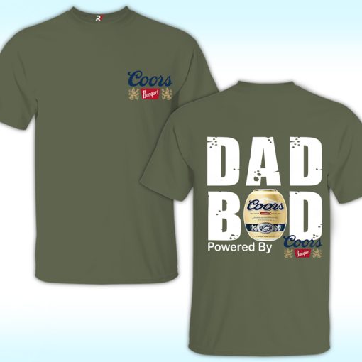 Dad Bod Powered By Coors Banquet Shirt