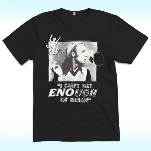 I Can't Get Enough Of Brian Shirt, Brian Eno Smoking