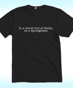 In A World Full Of Rocks Be A Springsteen Shirt, Anti Trump