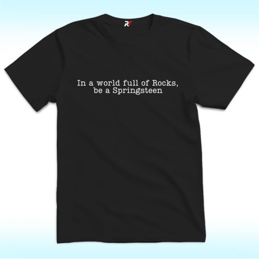 In A World Full Of Rocks Be A Springsteen Shirt, Anti Trump
