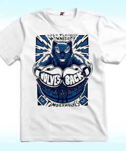 Minnesota Timberwolves 2025 Playoffs Wolves Back Shirt