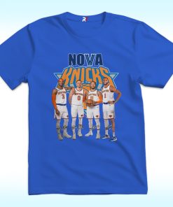 Nova Knicks Jalen Brunson Josh Hart Mikal Bridges Shirt
