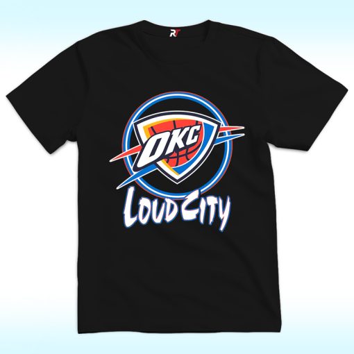 Oklahoma Okc Thunder Neon Loud City Shirt
