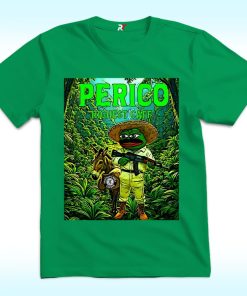 Perico Valdez Highest Caff Pepe Frog Meme Donkey Shirt