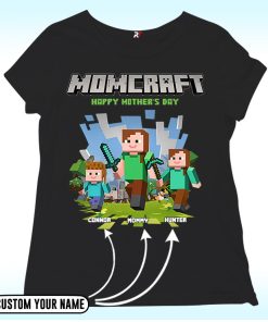 Personalized MomCraft Shirt