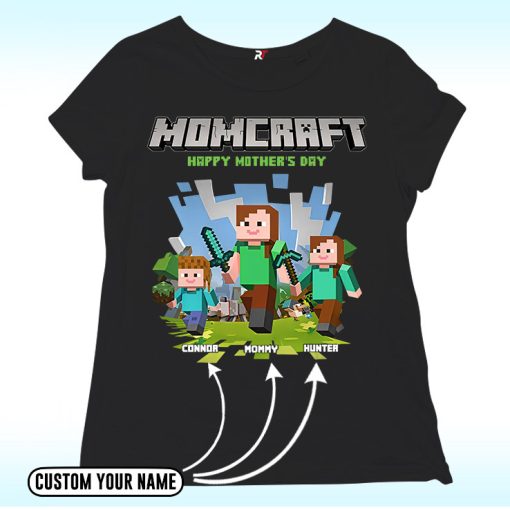 Personalized MomCraft Shirt