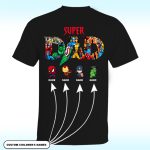 Personalized Super Dad Shirt