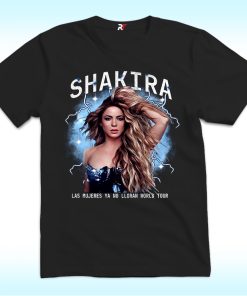 Shakira Las Mujeres Ya No Lloran Tour 2025 Shirt