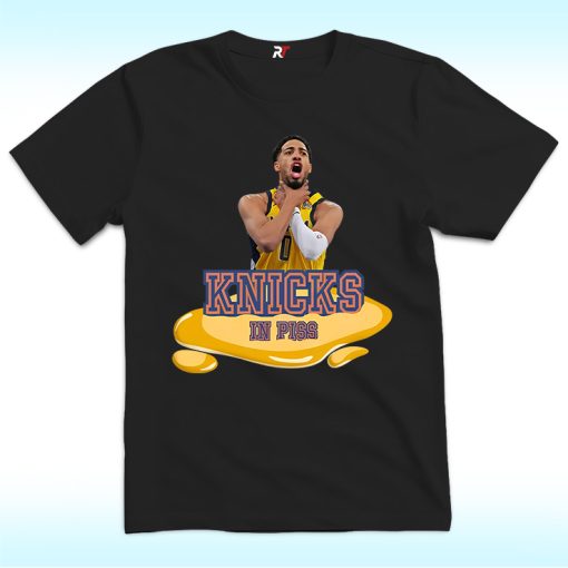 Tyrese Haliburton Choke Knicks In Piss Shirt