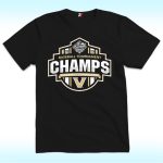 Vanderbilt Commodores Baseball SEC Champs 2025 Shirt