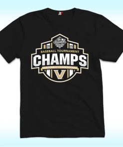Vanderbilt Commodores Baseball SEC Champs 2025 Shirt