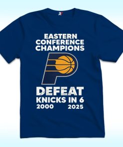 25 Years Later: Eastern Conference Champion Defeat Knicks In 6 2000 2025 Shirt