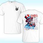 Chill The Fourth Out Skeleton Shirt, Funny 4th Of July