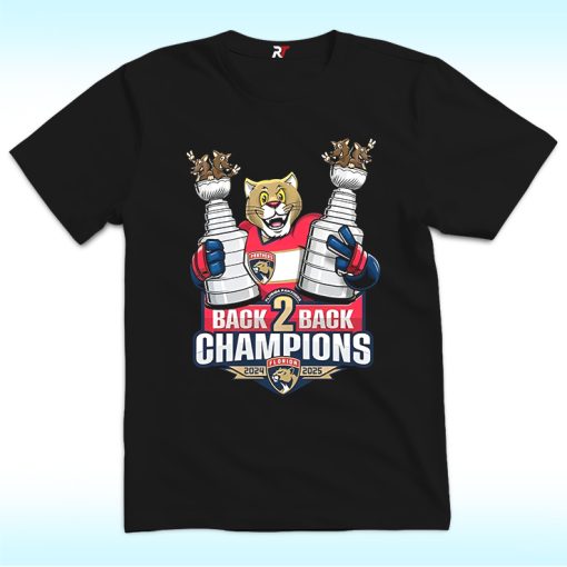 Florida Back To Back Champions Stanley Cup Shirt