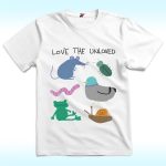 Love The Unloved Shirt, Funny Meme Pigeon, Rat, Frog