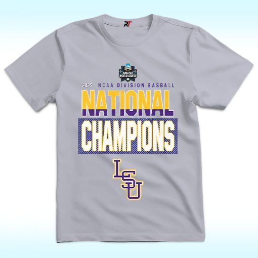 LSU National Champions 2025 NCAA Division Baseball Shirt