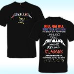 Metallica All Albums Shirt, From Kill ‘Em All to 72 Seasons