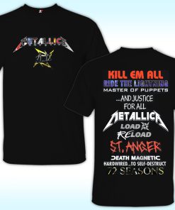 Metallica All Albums Shirt