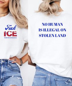 No Human Is Illegal Shirt, Fuck ICE, Abolish ICE, Anti Trump