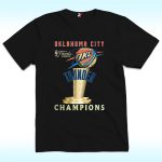 Oklahoma City Thunder 2025 Finals Champions Shirt