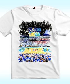 Oklahoma City Thunder Indiana Pacers Stadium Art Shirt