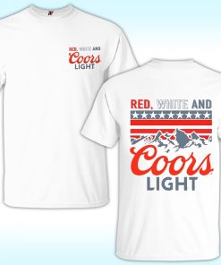 Red White And Coorls Light Shirt, 4th of July