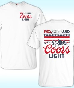 Red White and Coors Light Shirt, 4th Of July