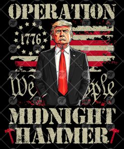 Trump Operation Midnight Hammer Watermark We The People