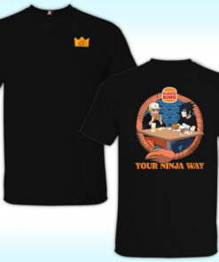 Burger King Naruto Your Ninja Way Shirt
