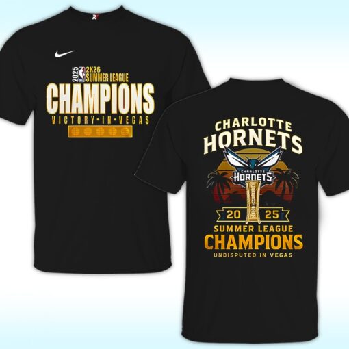 Charlotte Hornets Summer League Champions Special T Shirt