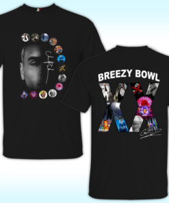 Chris Brown Tour Breezy Bowl XX V2 Shirt, Concert 2025
