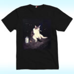 Cigarette Smoking Cat Shirt, Stupid Brainrot