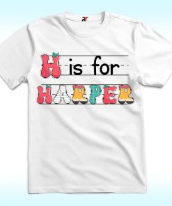 Custom Kids Name Back To School Shirt