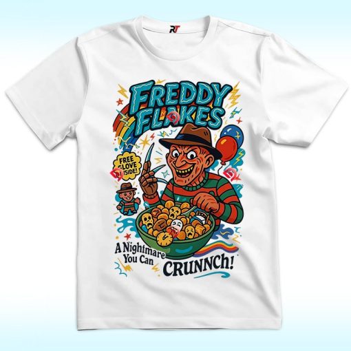 Freddy Flakes Shirt, A Nightmare You Can Crunnch