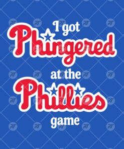 I Got Phingered At The Phillies Game Watermark