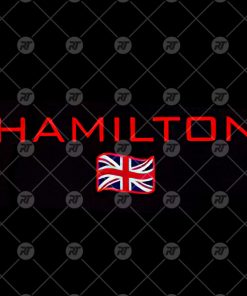 Lewis Hamilton Watermark With Signature For Fans