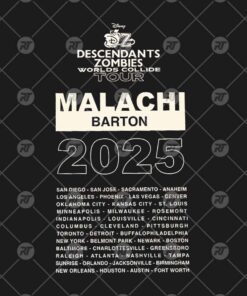 Malachi Barton, Descendants Zombies Worlds Collide Tour Watermark