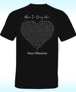 Ozzy Osbourne No More Tour Shirt, Mama I'm Coming Home