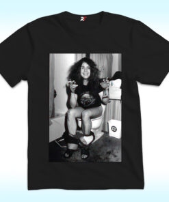 Ozzy Osbourne On Toilet and Cigarette 1980s Shirt