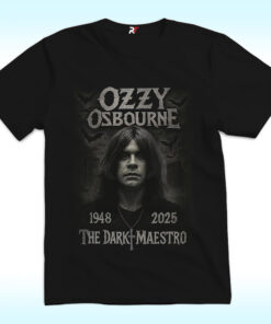 Ozzy Osbourne Tribute Shirt, The Dark Maestro 1948–2025