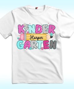 Personalized Kindergarten Shirt For Kid, Back To School