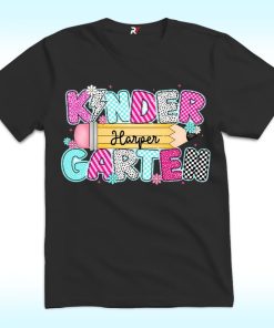 Personalized Kindergarten Shirt For Kid, Back To School