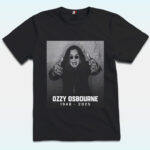 RIP Ozzy Osbourne Shirt, 1948-2025
