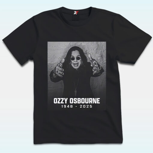 RIP Ozzy Osbourne Shirt, 1948-2025